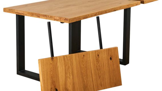 Stół drewniany industrialny rozkładany HELIOS - obrazek 6