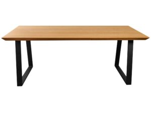 miniaturka Stół drewniany na metalowych nogach ASMARIS