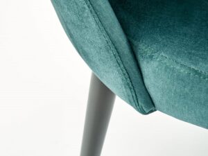 miniaturka Stylowe Zielone Krzesło Tapicerowane MONACO 1