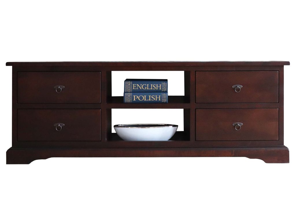 Szafka RTV z Drewna ARGENTO