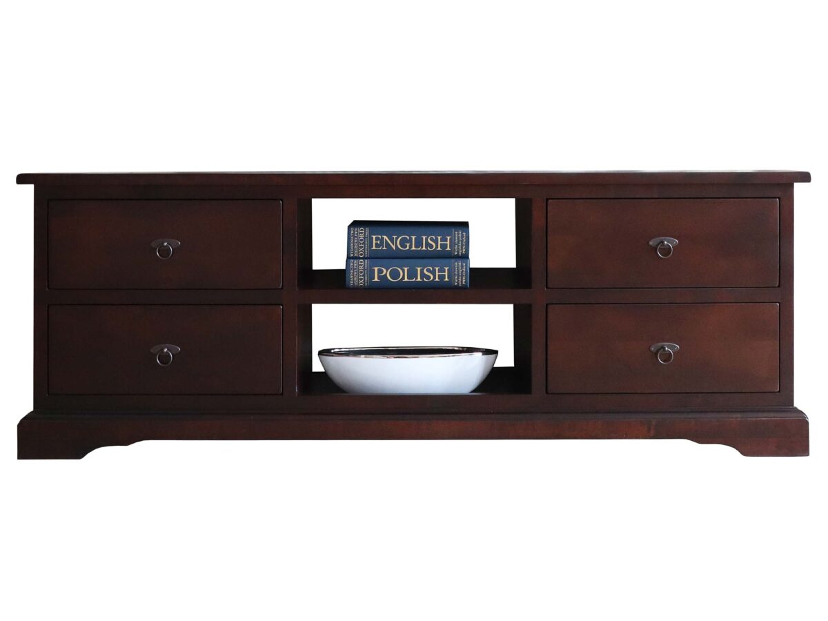 Szafka RTV z Drewna ARGENTO