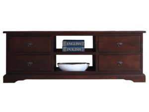 Szafka RTV z Drewna ARGENTO