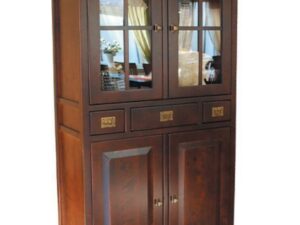 miniaturka Wysoka Drewniana Witryna MOLA