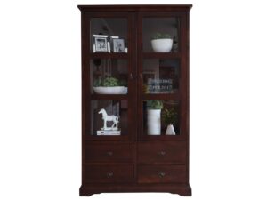 Witryna do Salonu Drewniana ARGENTO