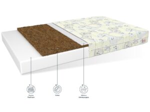 miniaturka Materac dla Dziecka z Kokosem H3/H4 LILE