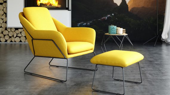 miniaturka Komfortowy fotel do salonu NANAMI