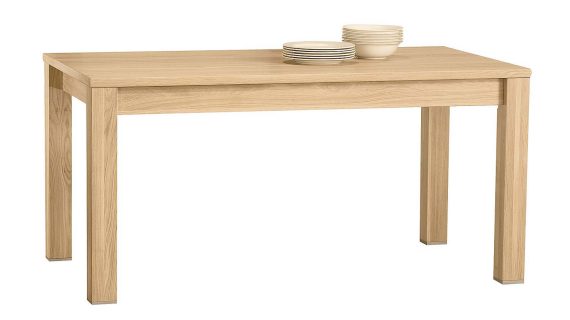 Rozkładany Stół Dębowy 160 cm