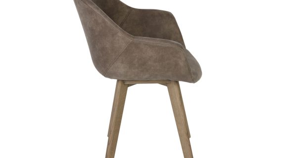 miniaturka Krzesło tapicerowane z podłokietnikami ROMA