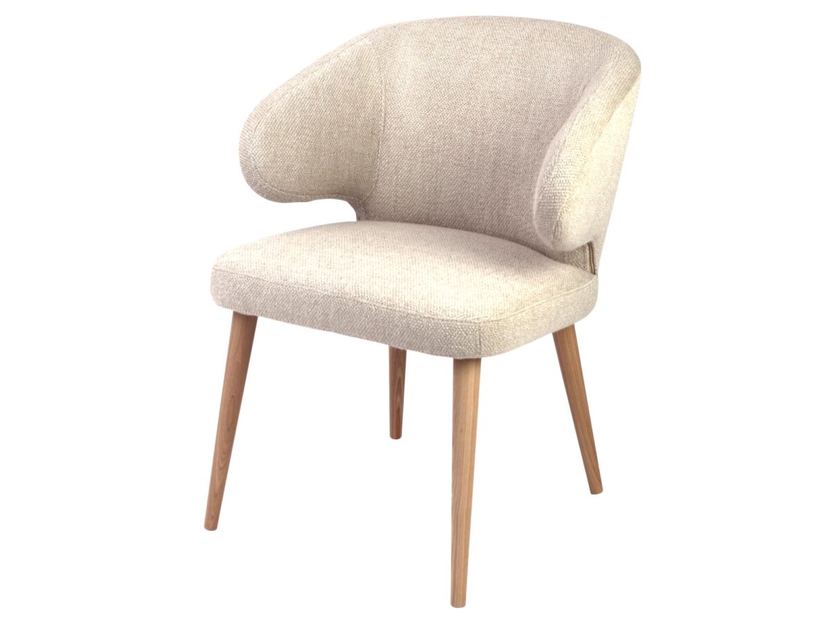 Krzesło z podłokietnikami LESLIE