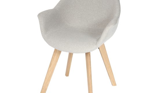 Krzesło tapicerowane z podłokietnikami ROMA