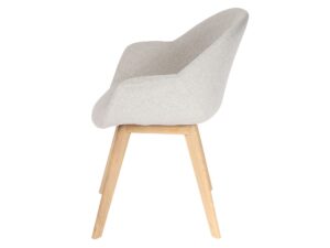 miniaturka Krzesło tapicerowane z podłokietnikami ROMA