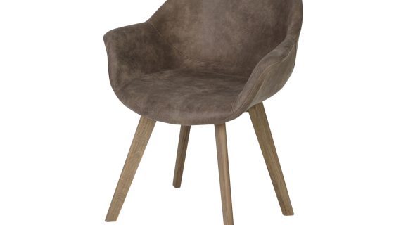 miniaturka Krzesło tapicerowane z podłokietnikami ROMA