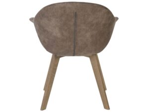 miniaturka Krzesło tapicerowane z podłokietnikami ROMA