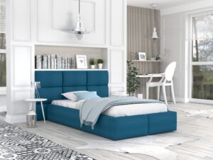 miniaturka Łóżko z panelami tapicerowanymi MIRIAM