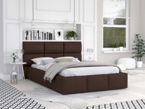 miniaturka Łóżko z panelami tapicerowanymi MIRIAM