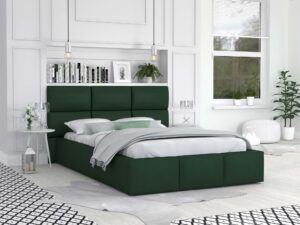 miniaturka Łóżko z panelami tapicerowanymi MIRIAM