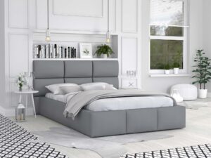 miniaturka Łóżko z panelami tapicerowanymi MIRIAM