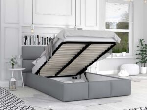 miniaturka Łóżko z panelami tapicerowanymi MIRIAM