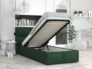 miniaturka Łóżko z panelami tapicerowanymi MIRIAM