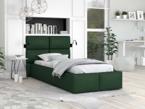 miniaturka Łóżko z panelami tapicerowanymi MIRIAM