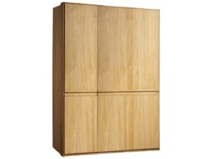 Trzydrzwiowa szafa dębowa Atlanta Typ 4