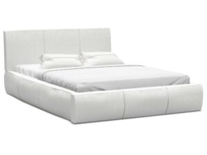 miniaturka Łóżko tapicerowane stelaż+materac SKYE