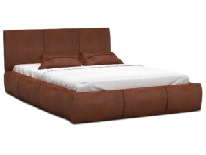 miniaturka Łóżko tapicerowane stelaż+materac SKYE