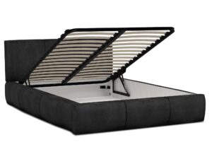 miniaturka Łóżko tapicerowane stelaż+materac SKYE