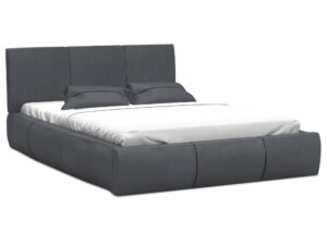 miniaturka Łóżko tapicerowane stelaż+materac SKYE