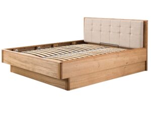 miniaturka Łóżko Dębowe z Pojemnikiem 160 Praga