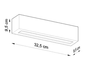 miniaturka Kinkiet Ceramiczny z Nowoczesnym Designem VICTORY