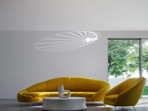 miniaturka Minimalistyczna Lampa Wisząca LIVIA Biały