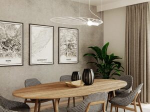 miniaturka Minimalistyczna Lampa Wisząca LIVIA Biały