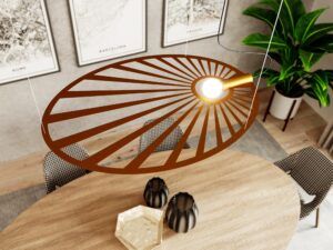 miniaturka Minimalistyczna Lampa Wisząca LIVIA Biały