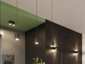 miniaturka Plafon z Cylindrycznym Kloszem OCEANUS 1 Antracyt