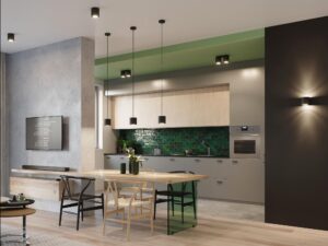 miniaturka Plafon z Cylindrycznym Kloszem OCEANUS 1 Antracyt