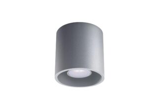 Plafon z Cylindrycznym Kloszem OCEANUS 1 Antracyt