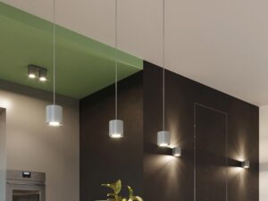 miniaturka Plafon z Cylindrycznym Kloszem OCEANUS 1 Antracyt