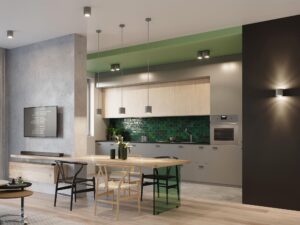 miniaturka Plafon z Cylindrycznym Kloszem OCEANUS 1 Antracyt