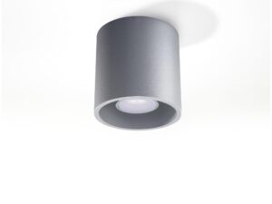 miniaturka Plafon z Cylindrycznym Kloszem OCEANUS 1 Antracyt