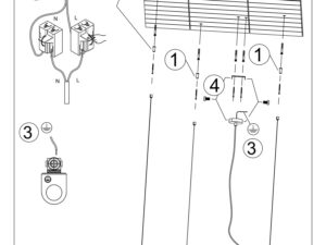miniaturka Minimalistyczna Lampa Wisząca LIVIA Biały