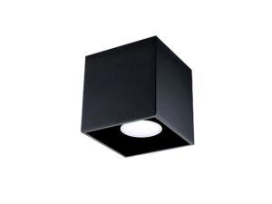 Uniwersalny Plafon QUARK 1 w Kolorze Antracytu