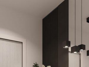 miniaturka Uniwersalny Plafon QUARK 1 w Kolorze Antracytu