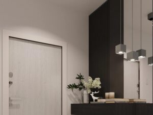 miniaturka Uniwersalny Plafon QUARK 1 w Kolorze Antracytu