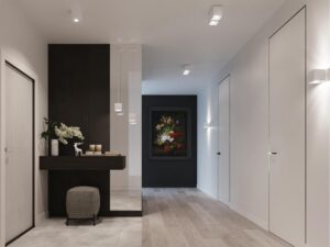 miniaturka Uniwersalny Plafon QUARK 1 w Kolorze Antracytu