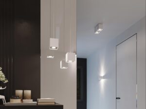 miniaturka Uniwersalny Plafon QUARK 1 w Kolorze Antracytu