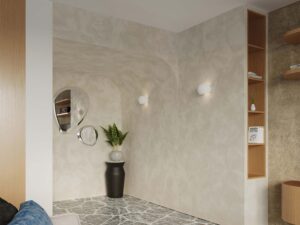 miniaturka Okragły Kinkiet Ceramiczny Nastrojowy GISELA