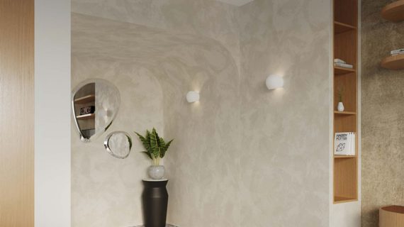 miniaturka Okragły Kinkiet Ceramiczny Nastrojowy GISELA