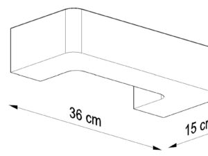 miniaturka Kinkiet Ceramiczny Nietypowy Nowoczesny MIRA