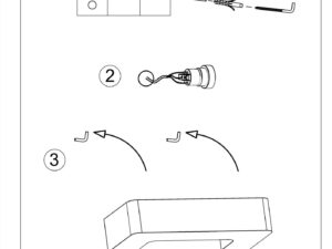 miniaturka Kinkiet Ceramiczny Nietypowy Nowoczesny MIRA